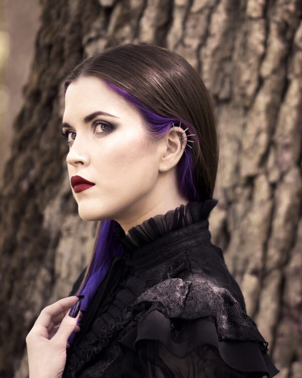 Silver Ear Cuff "Fairy Tale" - Image 4