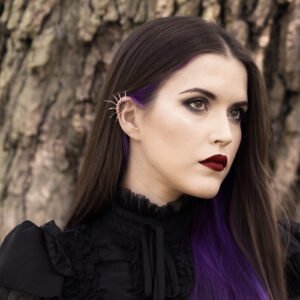 "Fairy Tale" Ear Cuff in Silver - Image 4