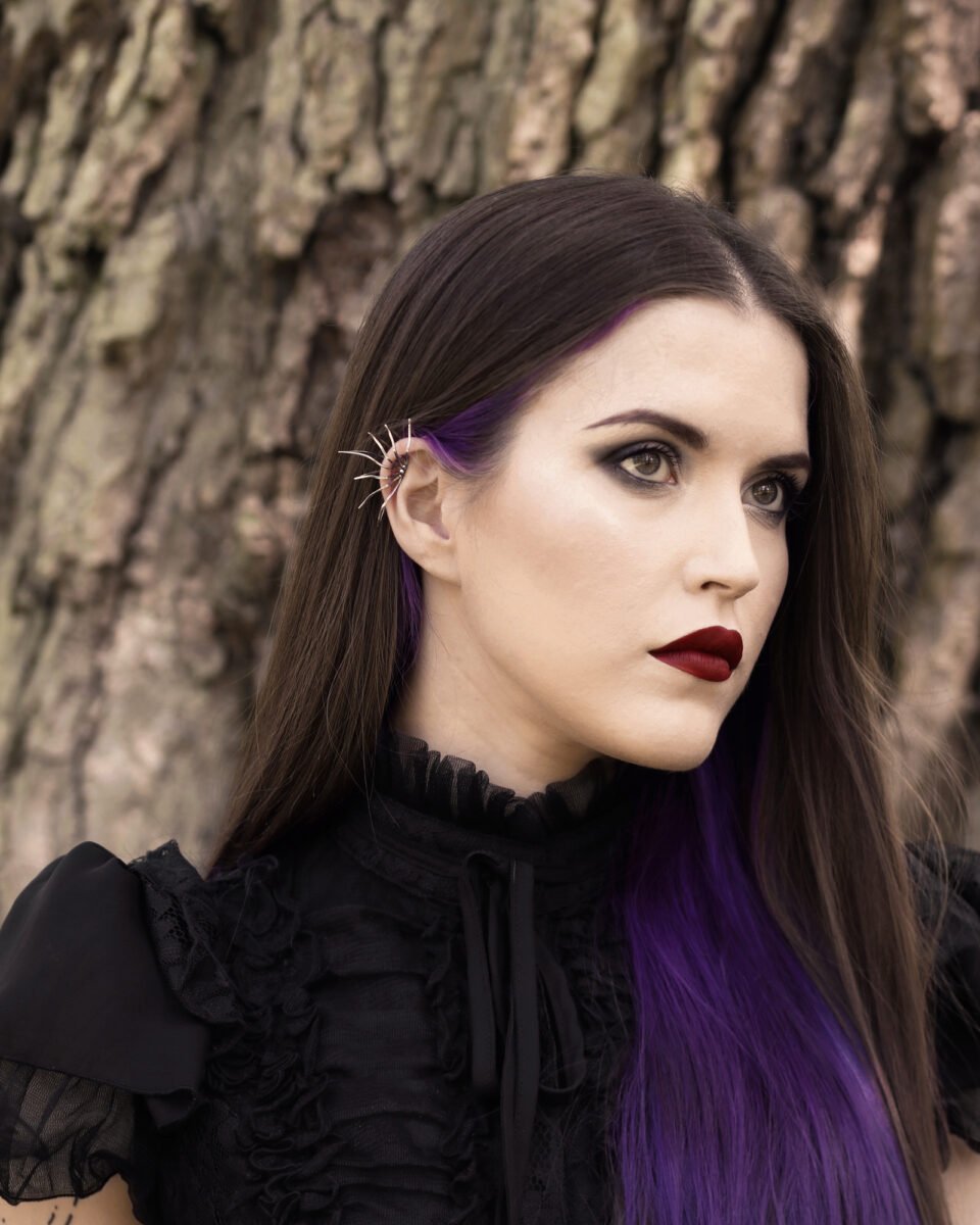 "Fairy Tale" Ear Cuff in Silver - Image 4