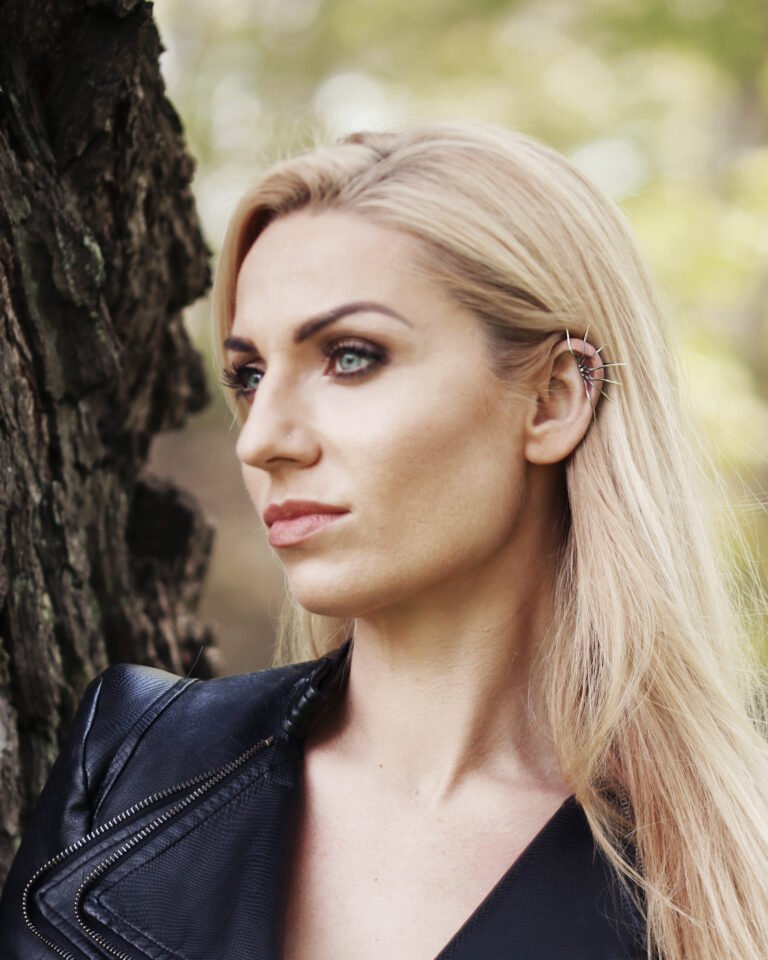 "Fairy Tale" Ear Cuff in Silver - Image 2