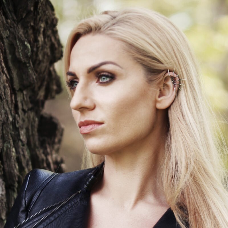 "Fairy Tale" Ear Cuff in Silver - Image 2