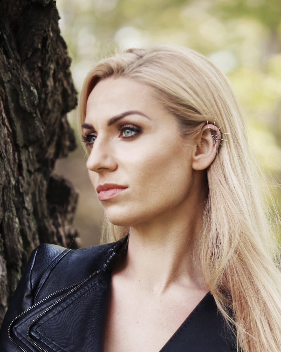 "Fairy Tale" Ear Cuff in Silver - Image 2