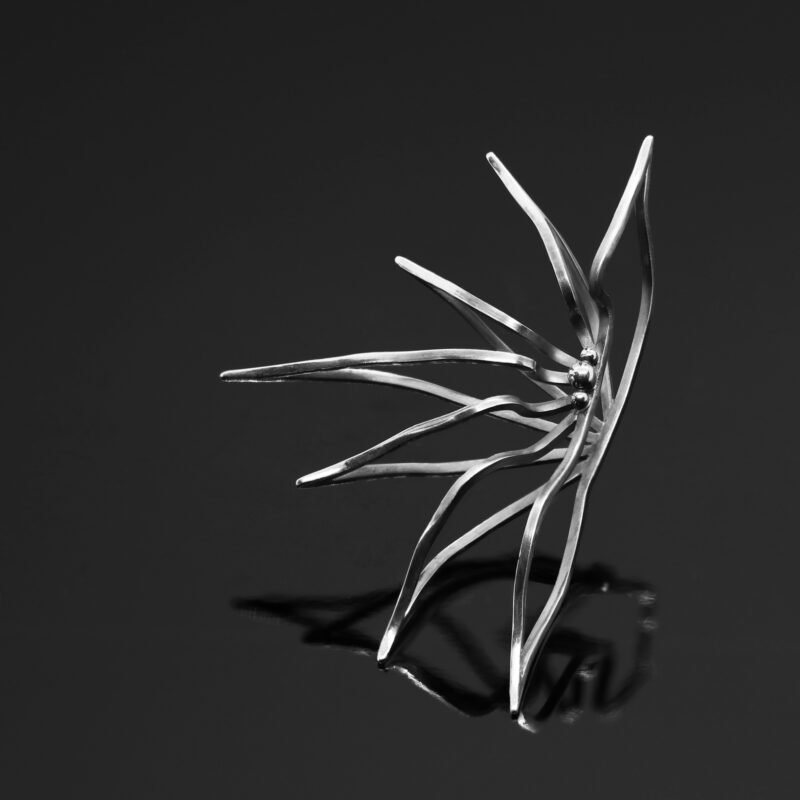 "Fairy Tale" Ear Cuff in Silver - Image 3