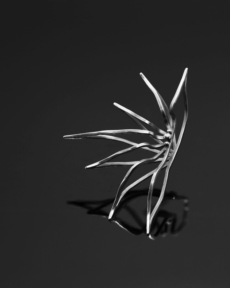 "Fairy Tale" Ear Cuff in Silver - Image 3