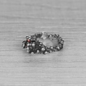 "Colony" silver ring with tourmaline - Image 3