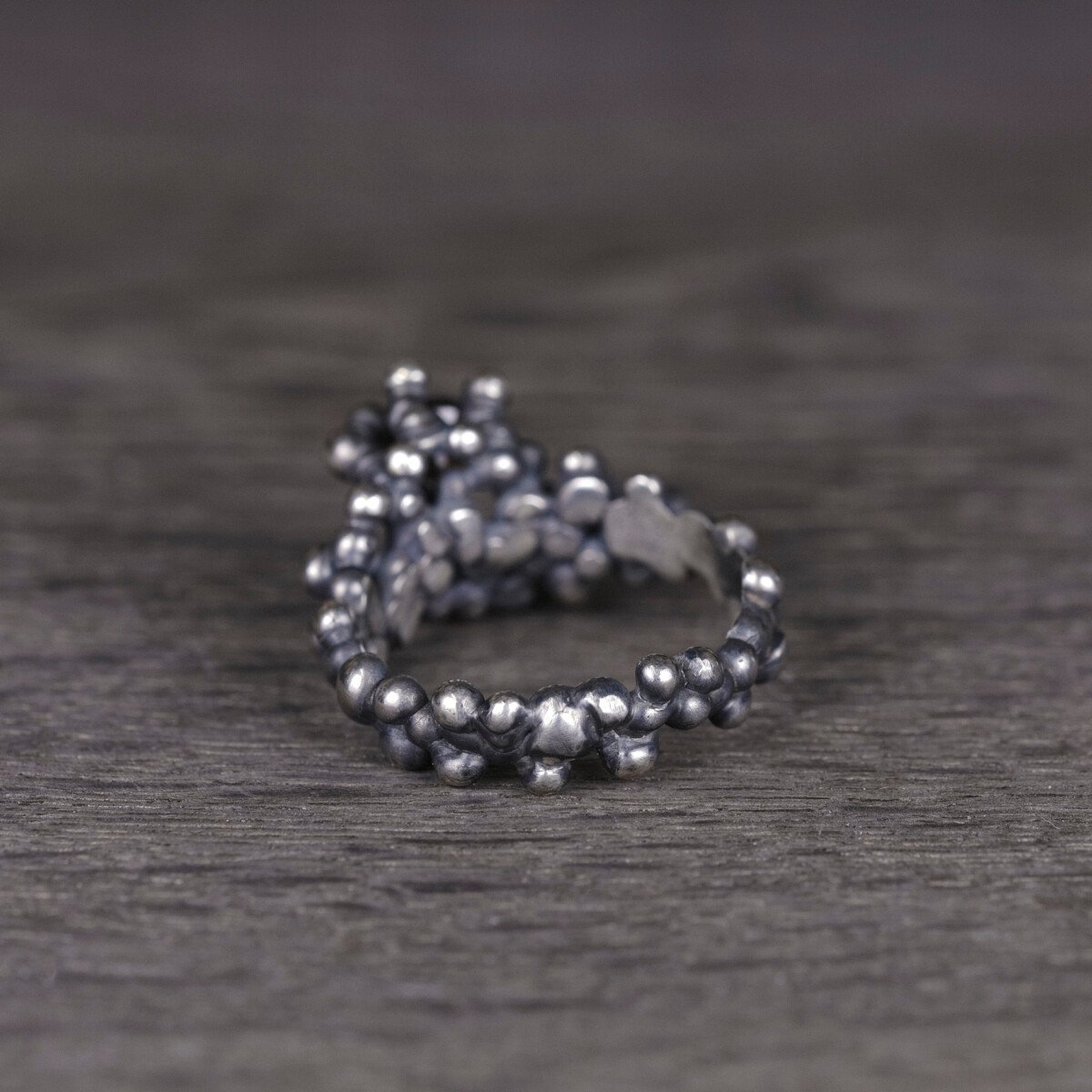 Silver Ring "Colony" with Tourmaline - Image 3