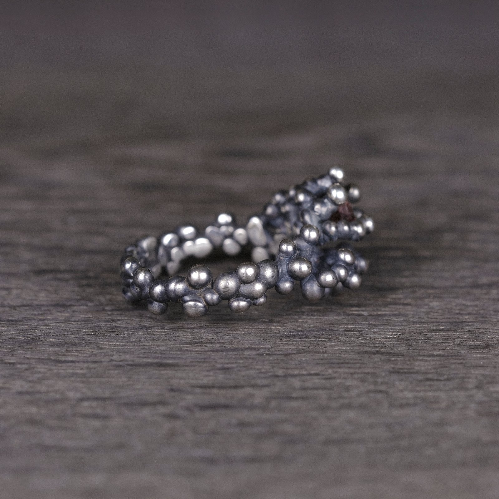 Silver Ring "Colony" with Tourmaline - Image 4