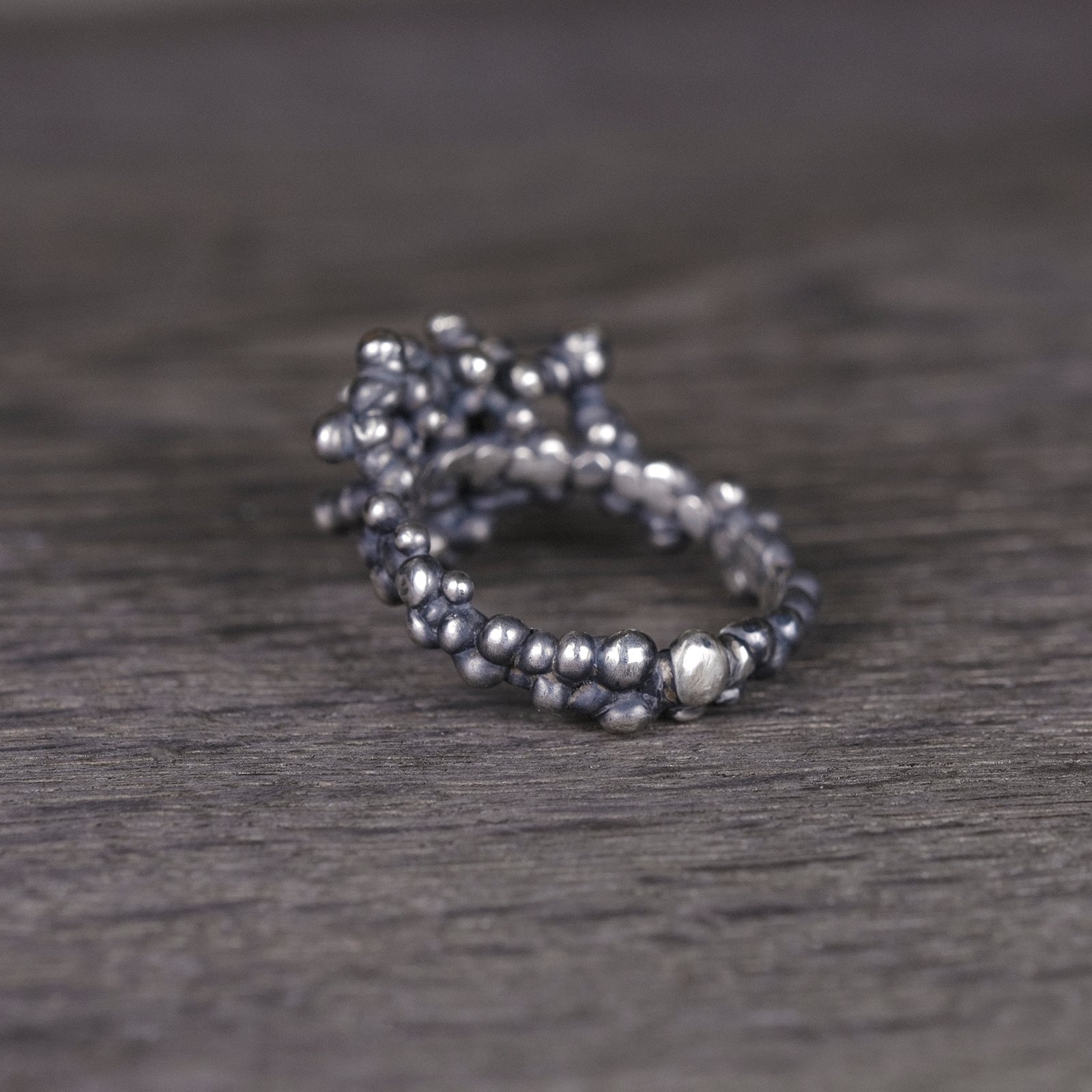 Silver Ring "Colony" with Tourmaline - Image 3