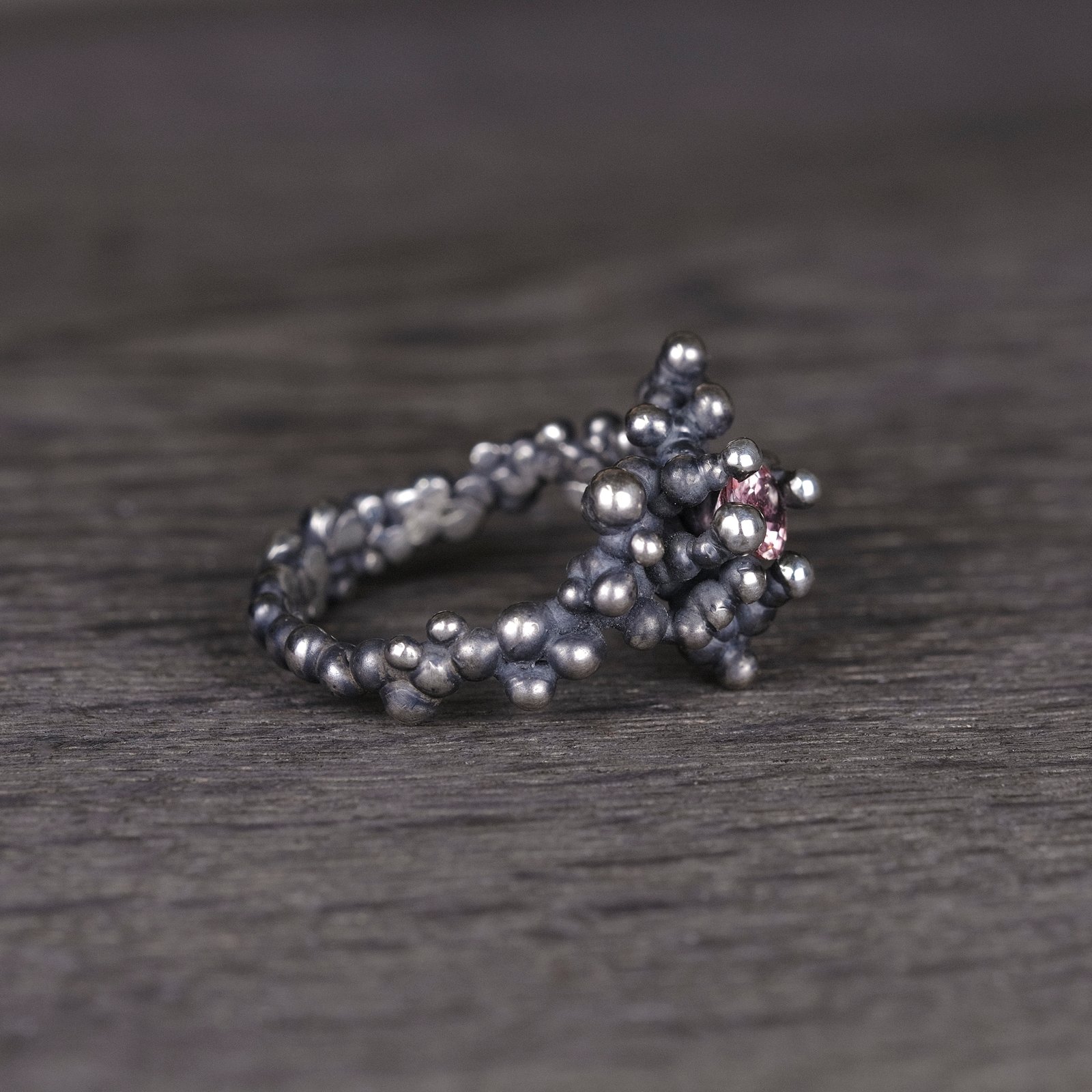 Silver Ring "Colony" with Tourmaline - Image 4