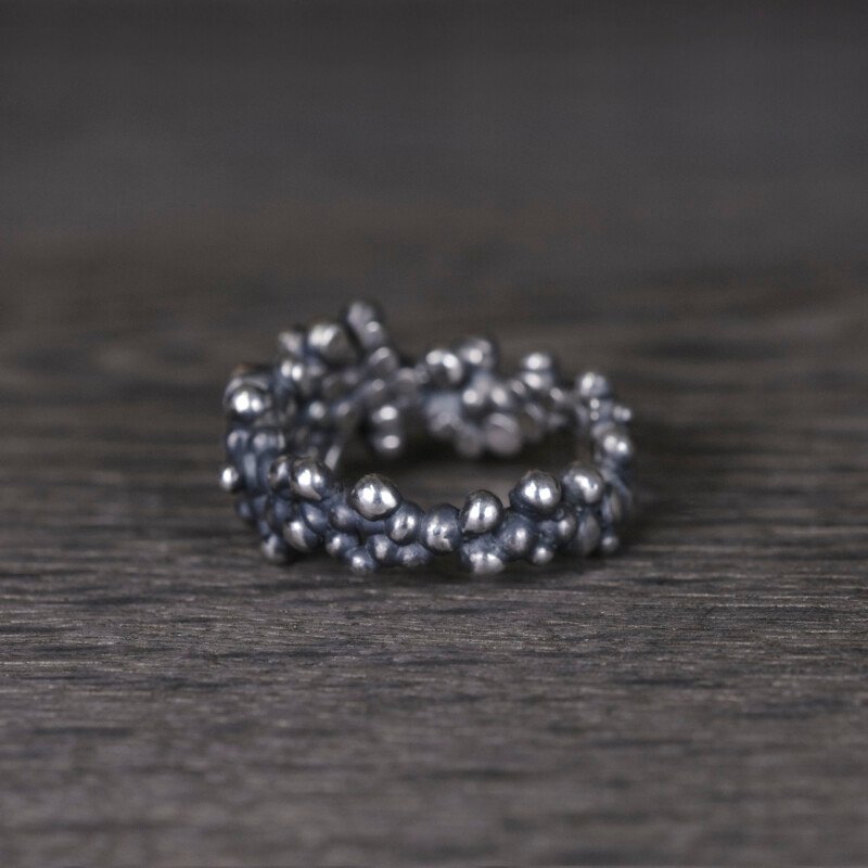 Silver Ring "Colony" with Yellow Sapphire - Image 3