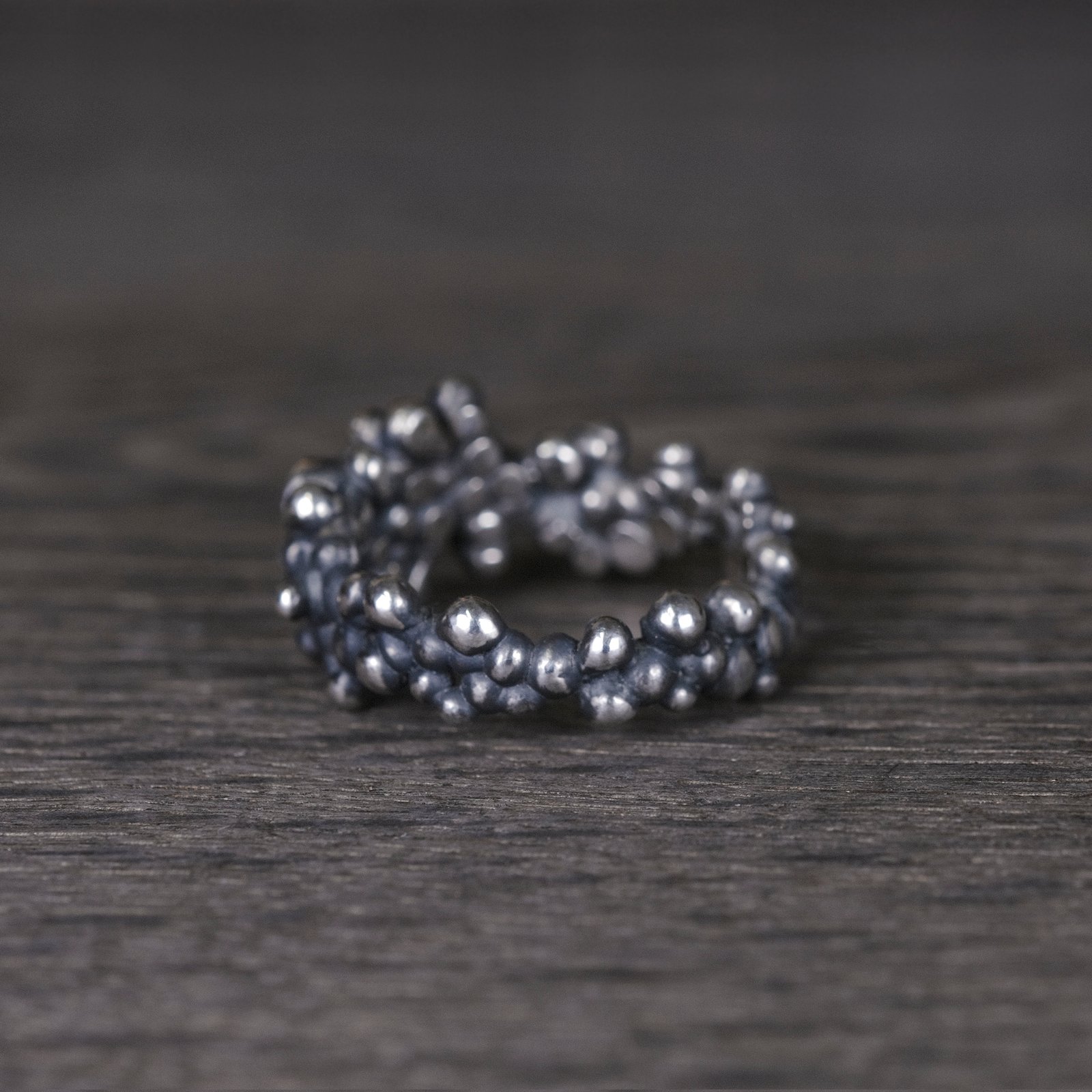 Silver Ring "Colony" with Yellow Sapphire - Image 3